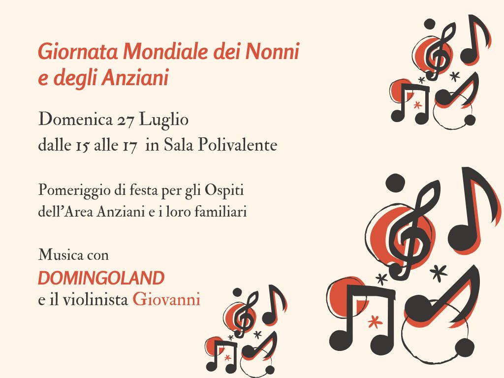 Featured image for “Celebriamo la V Giornata Mondiale dei Nonni e degli Anziani”