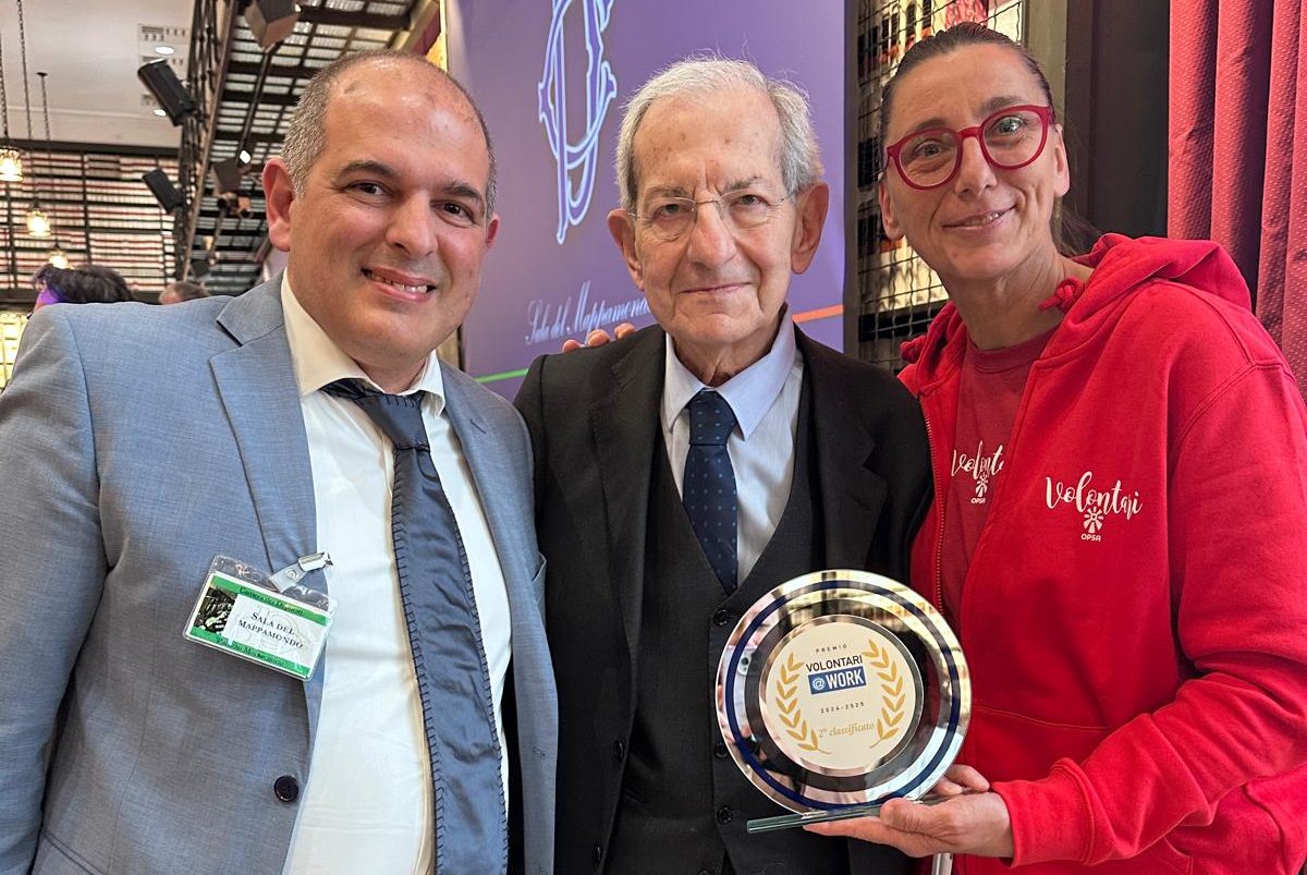 Featured image for “Il servizio dei parrucchieri all’OPSA è arrivato secondo nella categoria ETS al premio nazionale “Volontari@work””