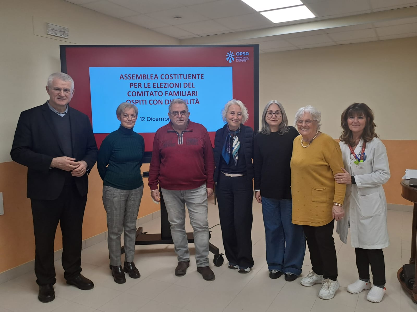 Featured image for “Eletto all’OPSA il Comitato Familiari degli Ospiti con disabilità”