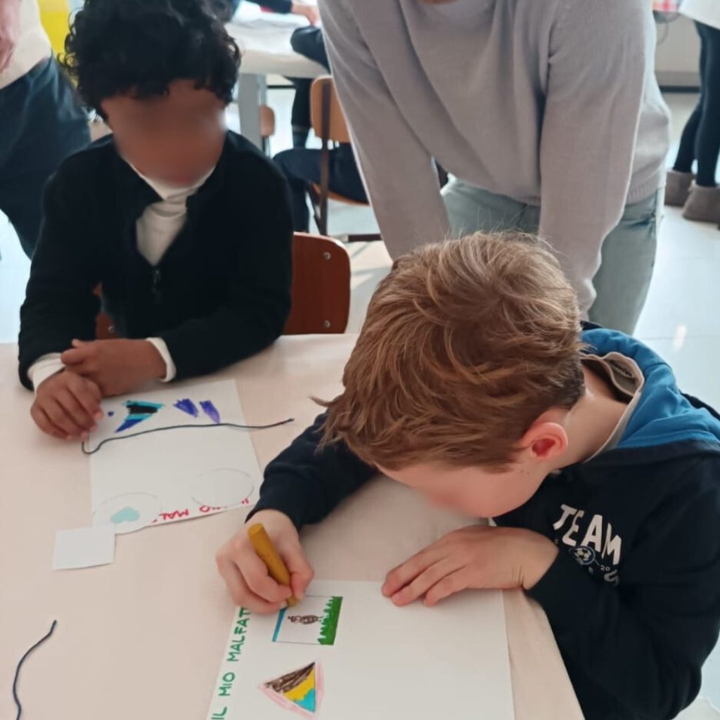 disabilità attività con ospiti opsa e bambini scuola infanzia