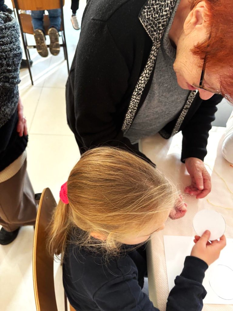 disabilità attività con ospiti opsa e bambini scuola infanzia