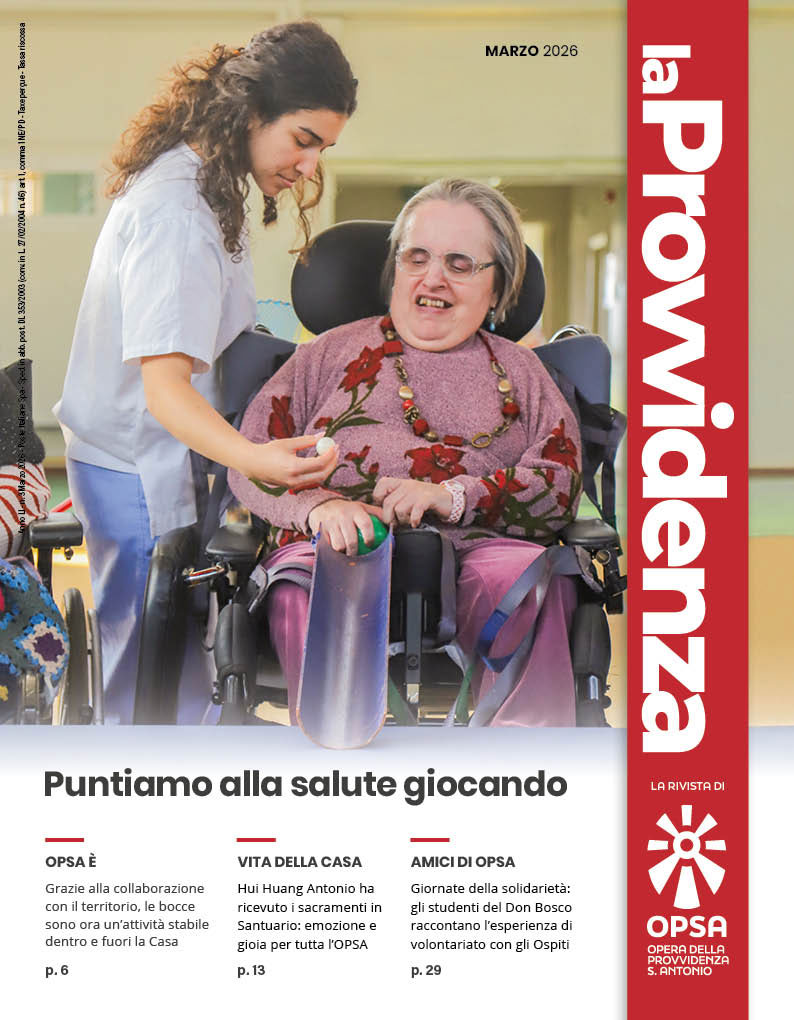 Featured image for “LA PROVVIDENZA – MARZO 2026 ”