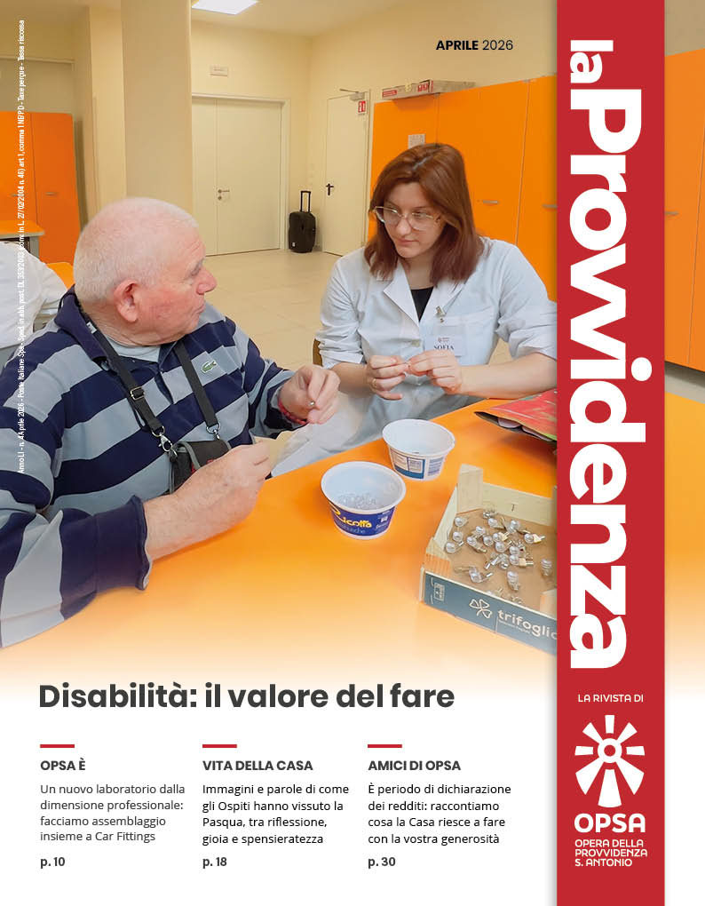 Featured image for “LA PROVVIDENZA – APRILE 2026 ”